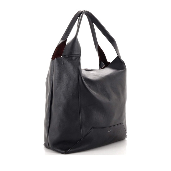 AUTH Celine Cabas hobo bag in black - Picture 5 of 14